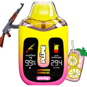 Plume Parlay 2g Liquid Live Diamonds Disposable Vape – Lemonade Stand OG